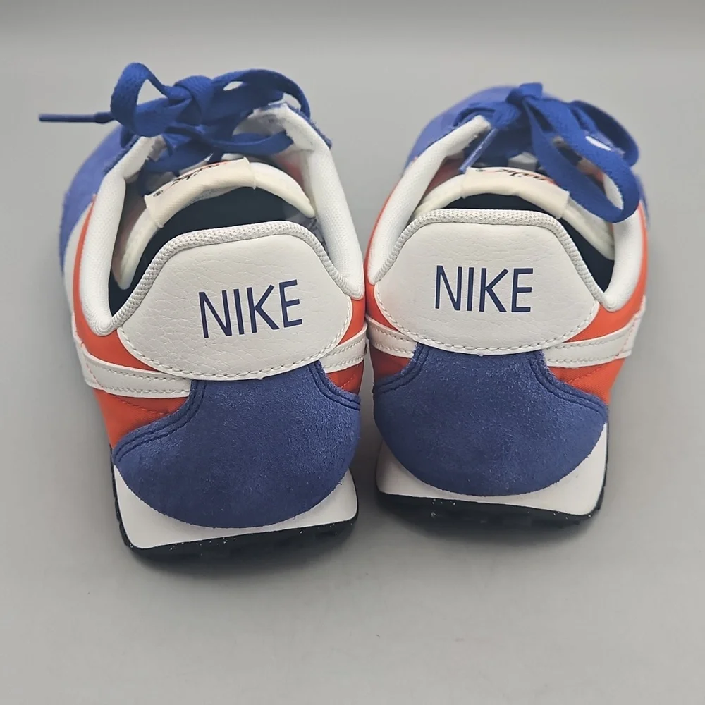 Nike Pre Montreal Men's Blue and Orange Sneakers Size 9.5